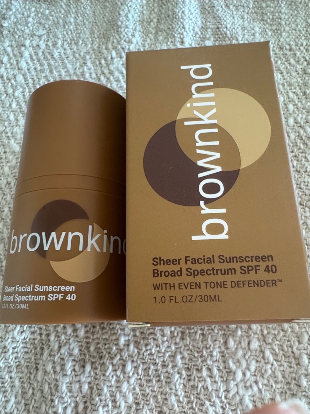 Sheer Facial Sunscreen SPF 40 – Brown Kind
